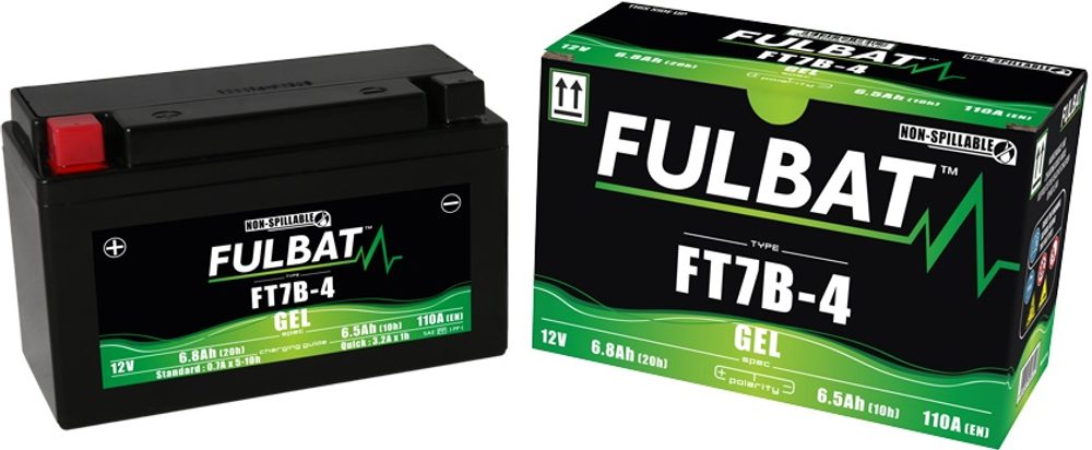 FULBAT Gelová baterie FULBAT FT7B-4 SLA (YT7B-4 SLA)