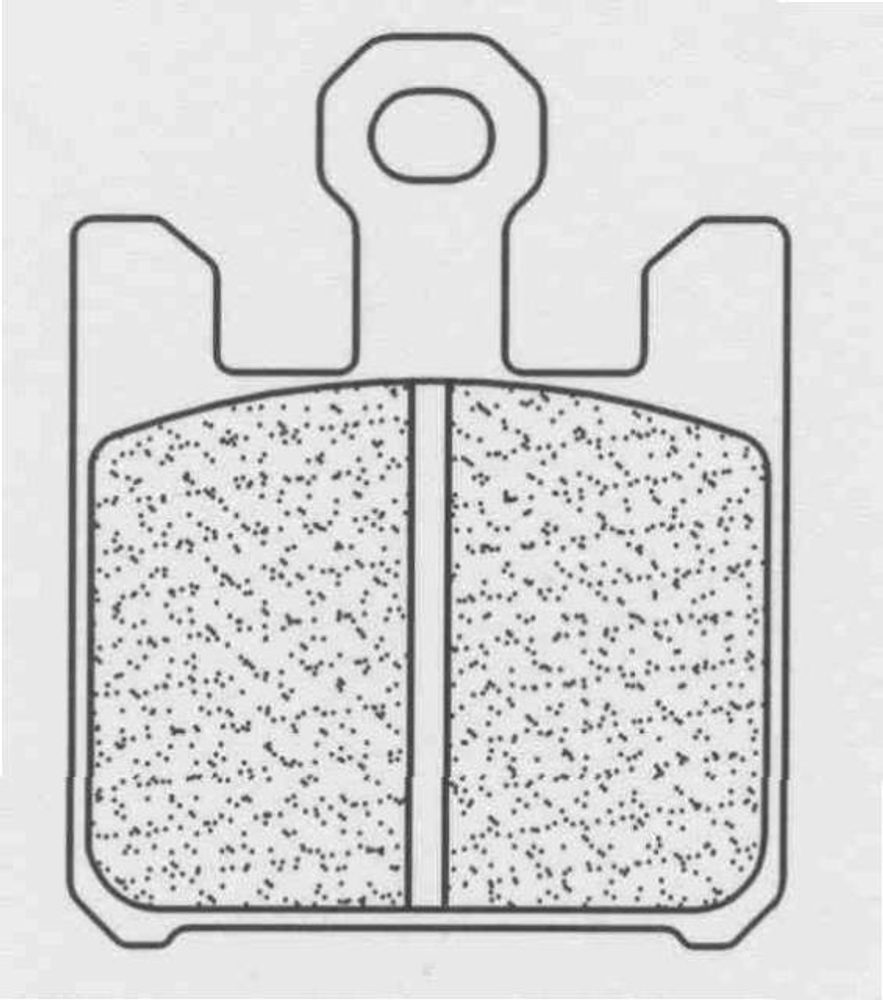 CL BRAKES Brzdové destičky CL BRAKES 1110 A3+ (4ks v sadě)