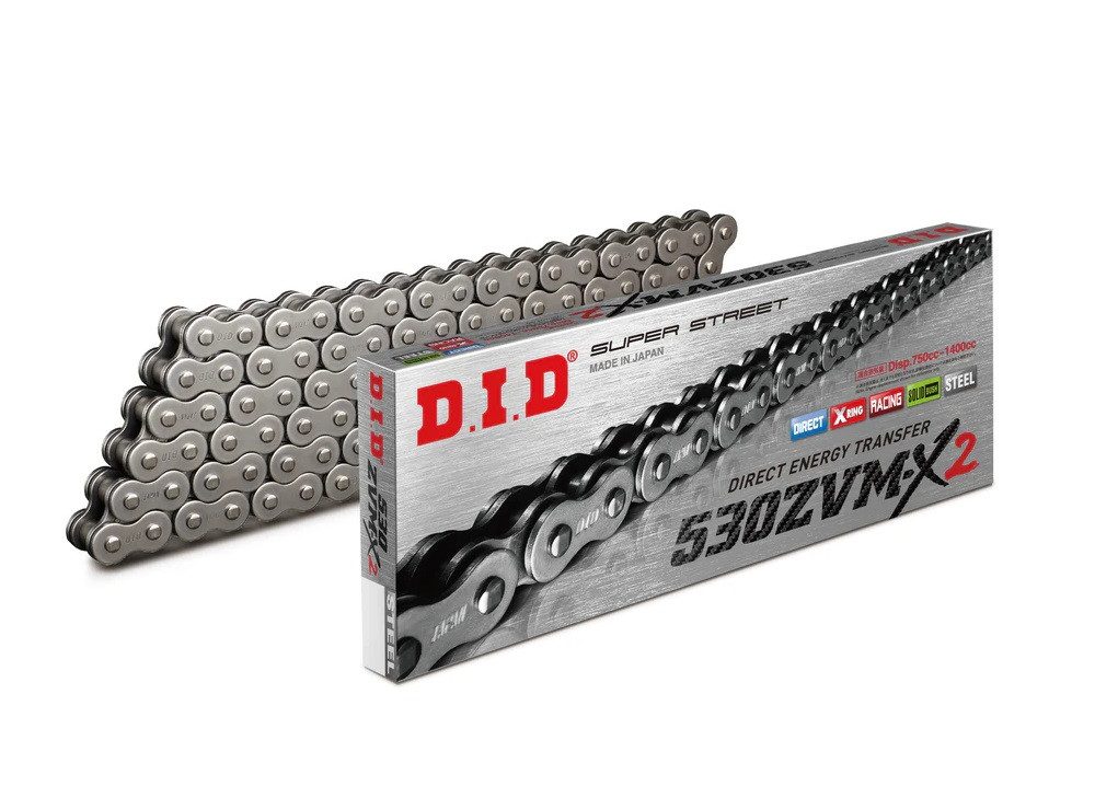 D.I.D Chain ZVM-X série X-Kroužkový řetěz D.I.D Chain 530ZVM-X2 108 L