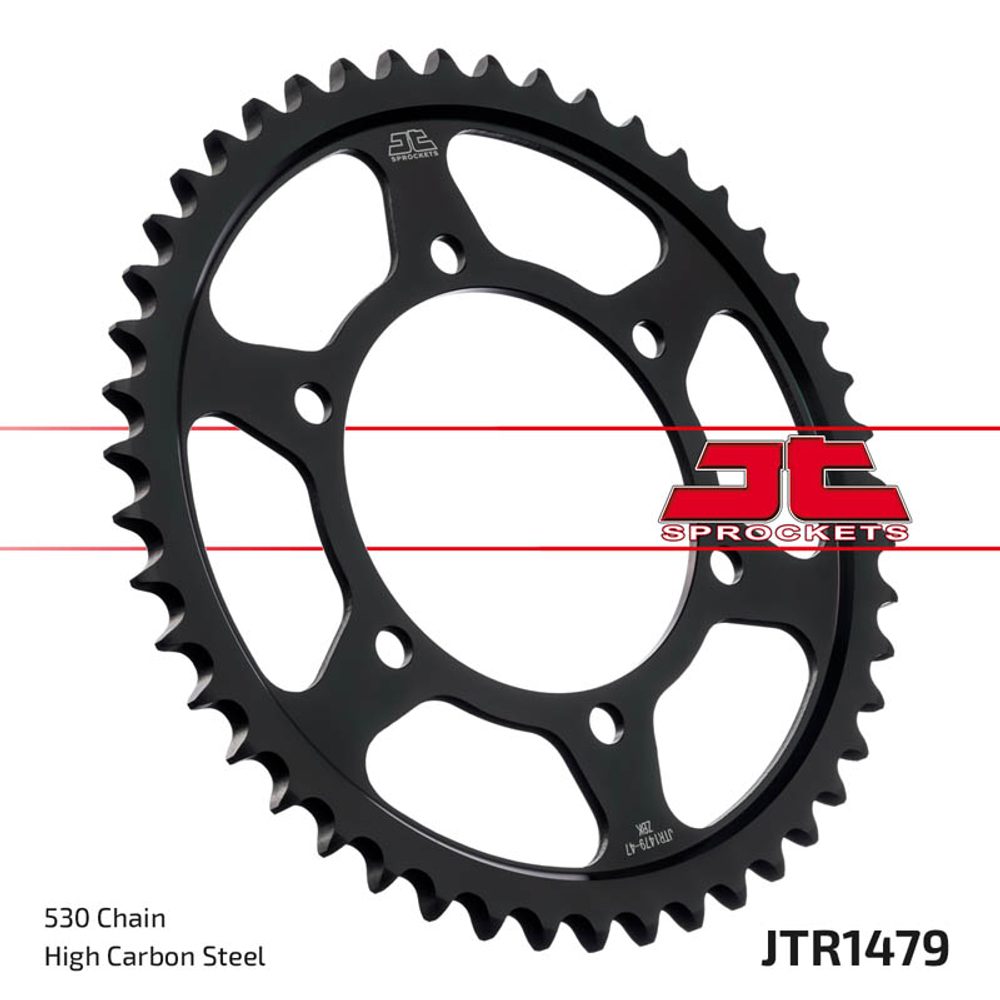 JT Řetězová rozeta JT JTR 1479-38ZBK 38 zubů, 530 Černý zinek