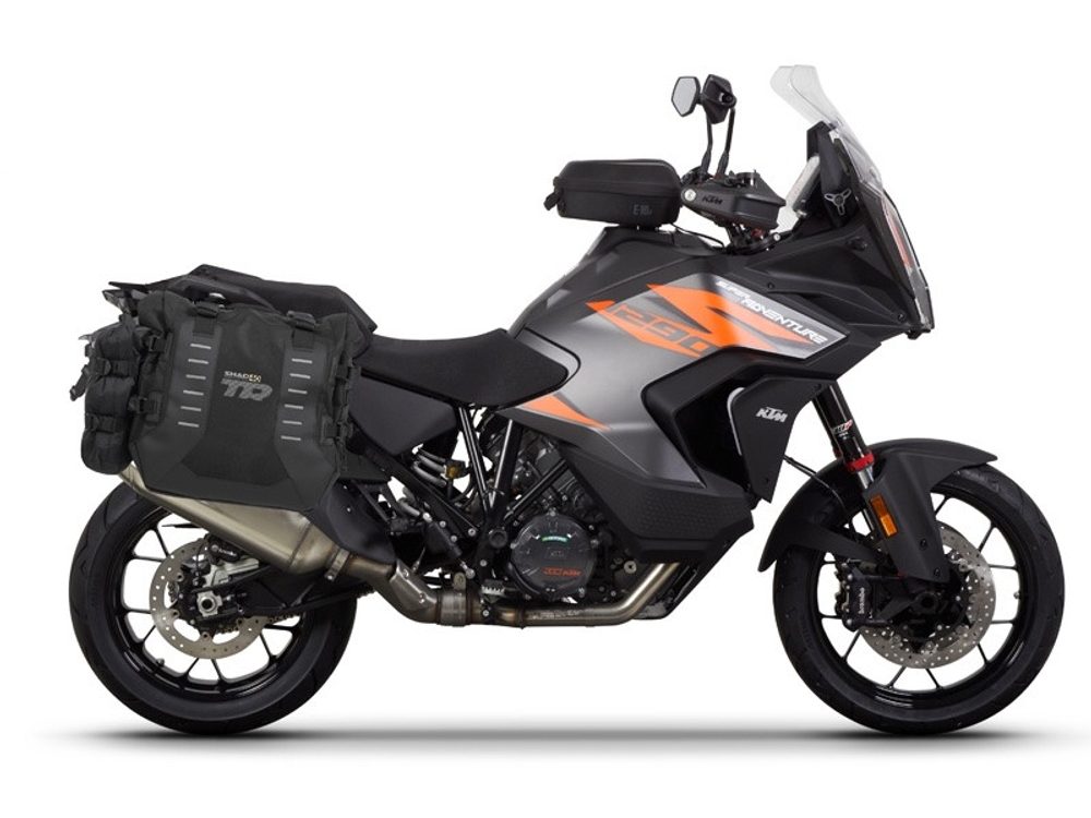 SHAD Kompletní sada bočních adventure brašen SHAD TERRA TR40, včetně montážní sady SHAD KTM Super Adventure 1290 (R, S)