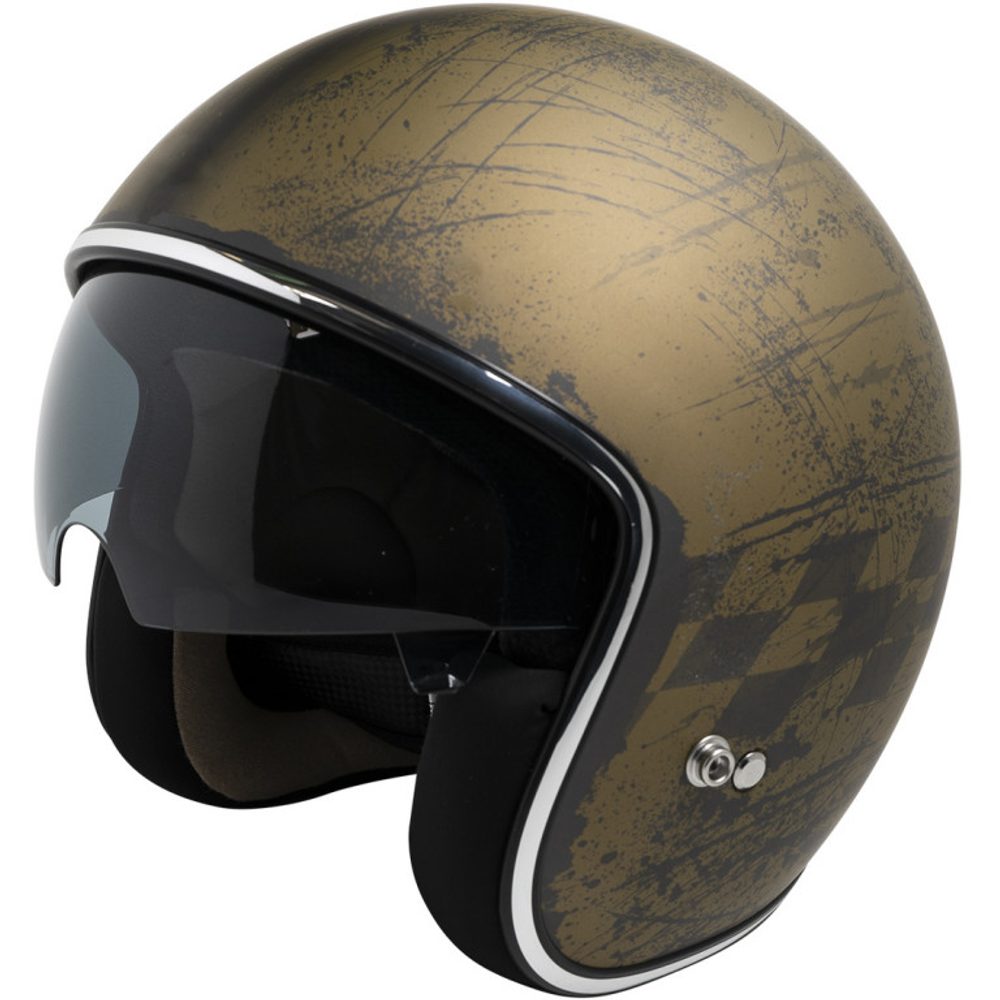 IXS Otevřená helma iXS iXS77 2.5 X10064 matná zlatá - XL