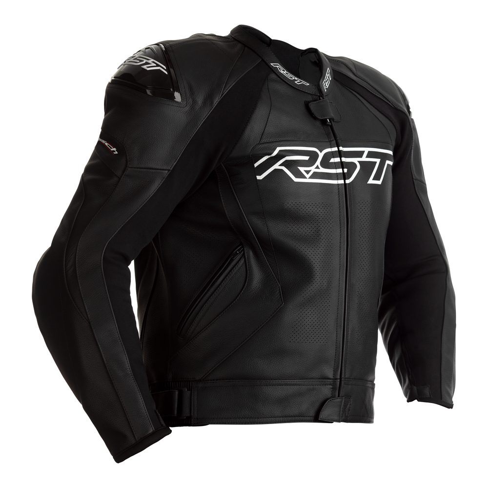 RST Pánská kožená bunda RST 2357 TRACTECH EVO 4 CE - černá