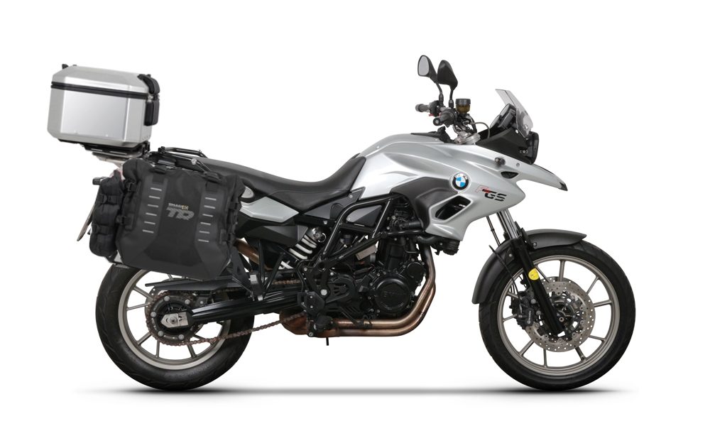 SHAD Kompletní sada bočních adventure brašen SHAD TERRA TR40 a hliníkového 55L vrchního kufru, včetně montážní sady SHAD BMW F 650 GS/ F 700 GS/ F 800 GS