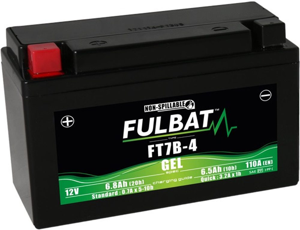 FULBAT Gelová baterie FULBAT FT7B-4 SLA (YT7B-4 SLA)