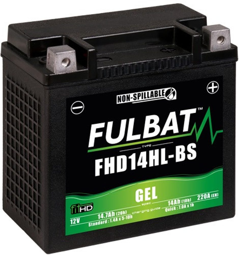 FULBAT Gelová baterie FULBAT FHD14HL-BS GEL (Harley.D) (YHD14HL-BS GEL)