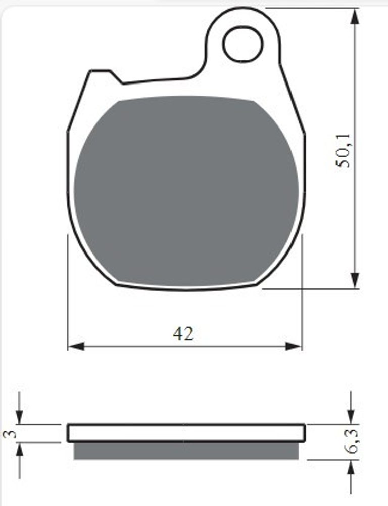 GOLDfren Brzdové destičky GOLDFREN 422 S3