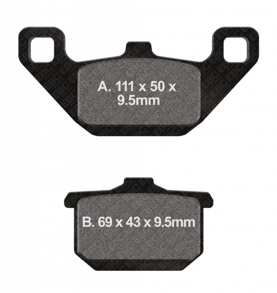 EBC Brzdové destičky EBC FA085V