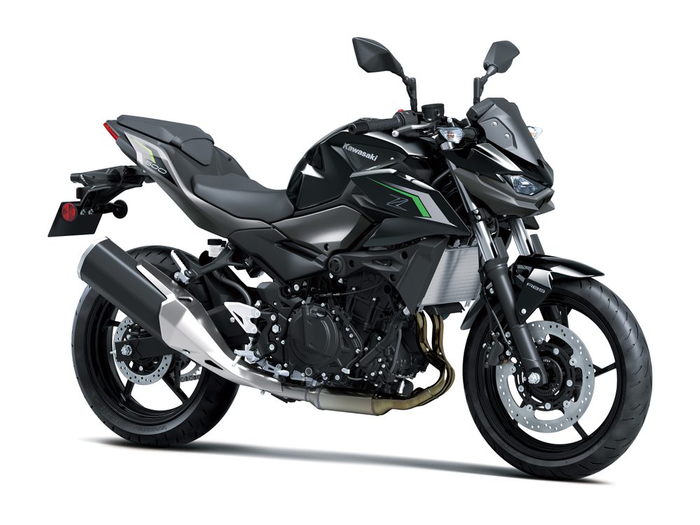 Kawasaki Z500 černá 2024