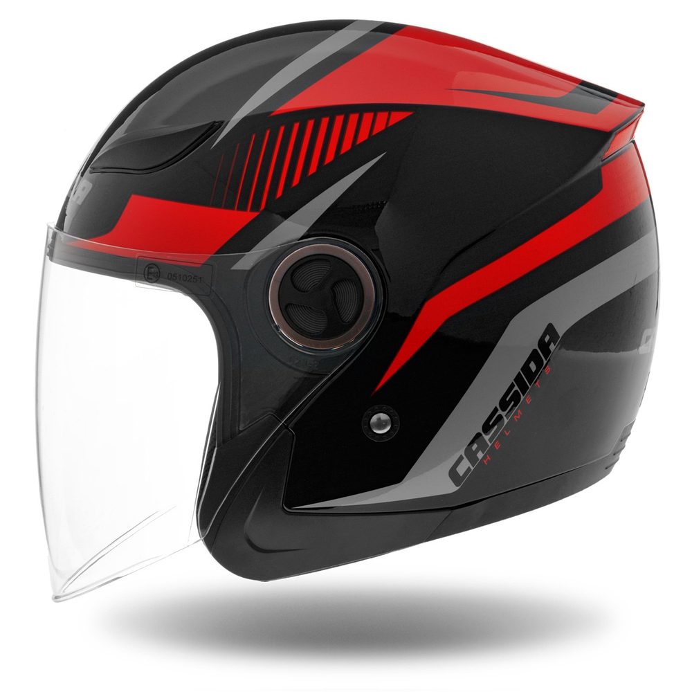 CASSIDA helma Reflex - červená - XS
