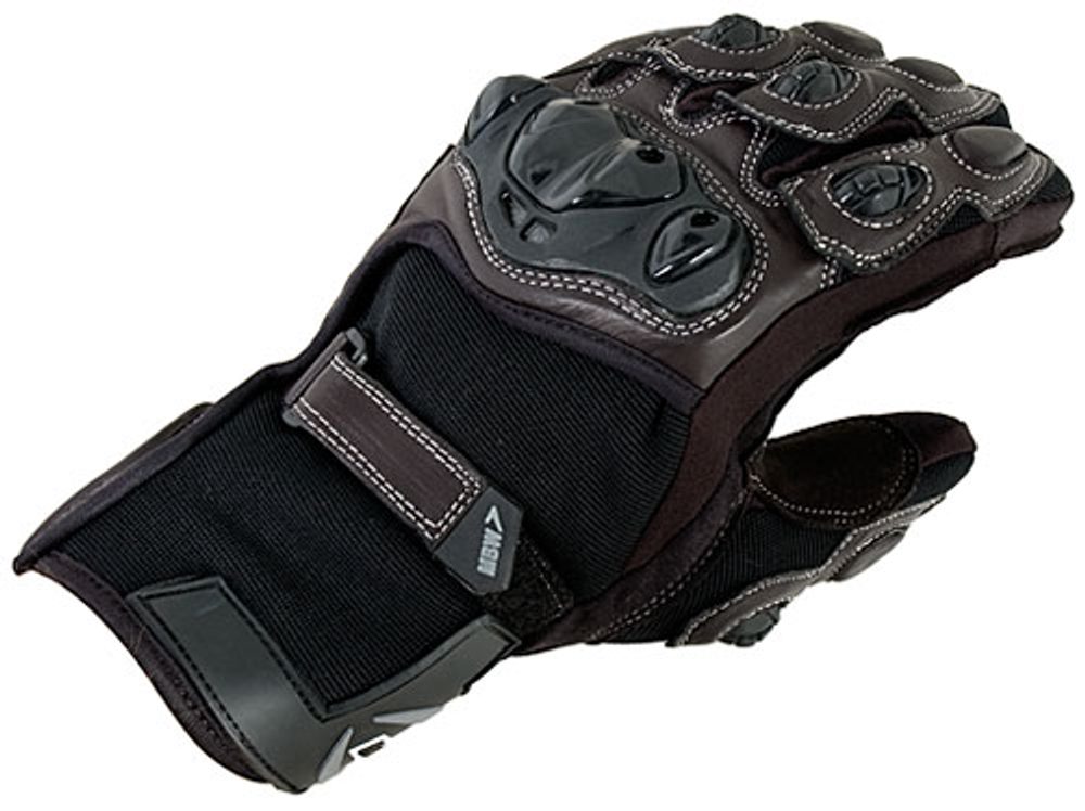 MBW Textilní letní rukavice MBW VELAD - černé - XL