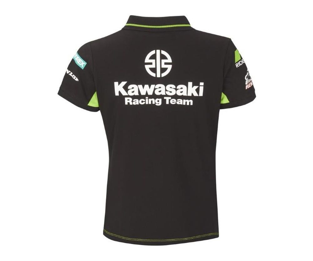 Kawasaki Dámské polo tričko Kawasaki MXGP 2022 - zelená - S