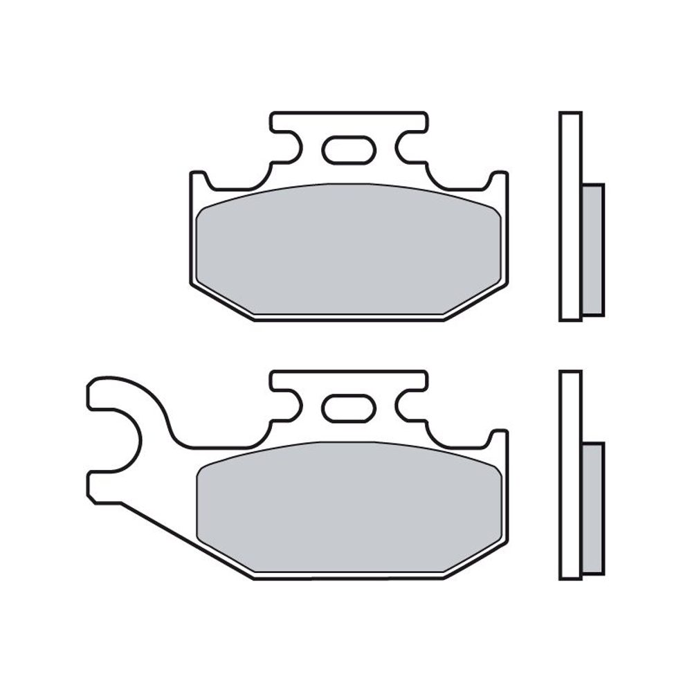 BREMBO Brzdové destičky BREMBO 07GR74SD