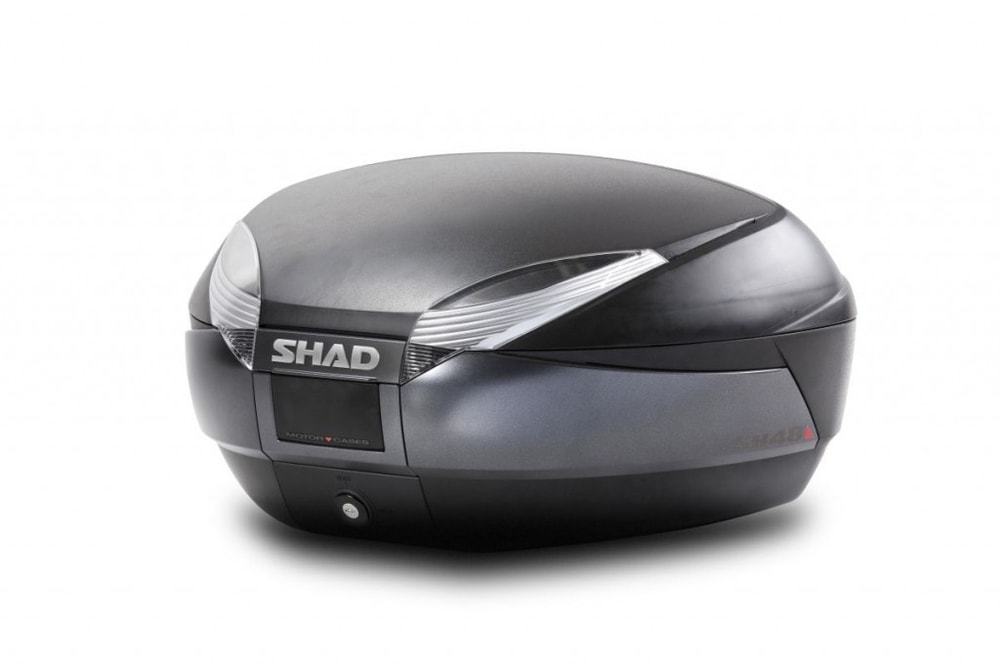 SHAD Vrchní kufr na motorku SHAD SH48 Tmavě šedý