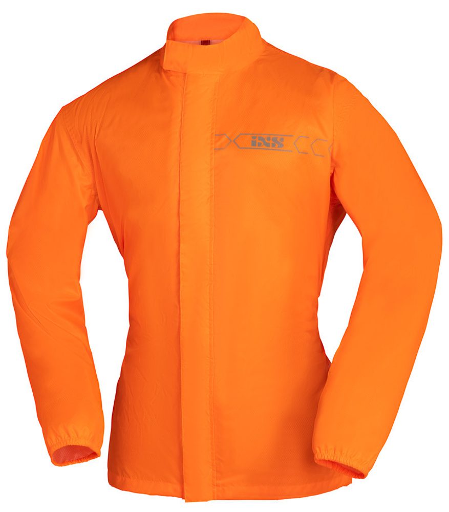 IXS Prodloužená bunda do deště iXS NIMES 3.0 oranžová - 4XL