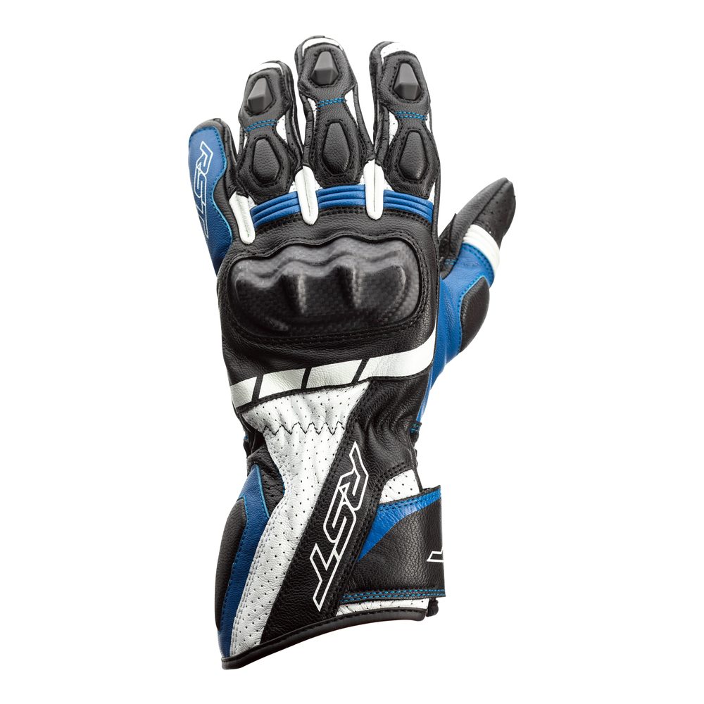 RST Pánské kožené rukavice RST AXIS CE / 2391 - modrá - 2XL