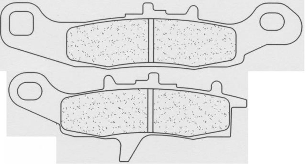 CL BRAKES Brzdové destičky CL BRAKES 2750 MX10 (XC7)