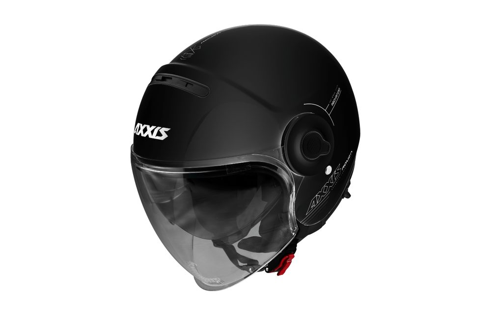 AXXIS helma RAVEN SV ABS solid - černá matná - XS