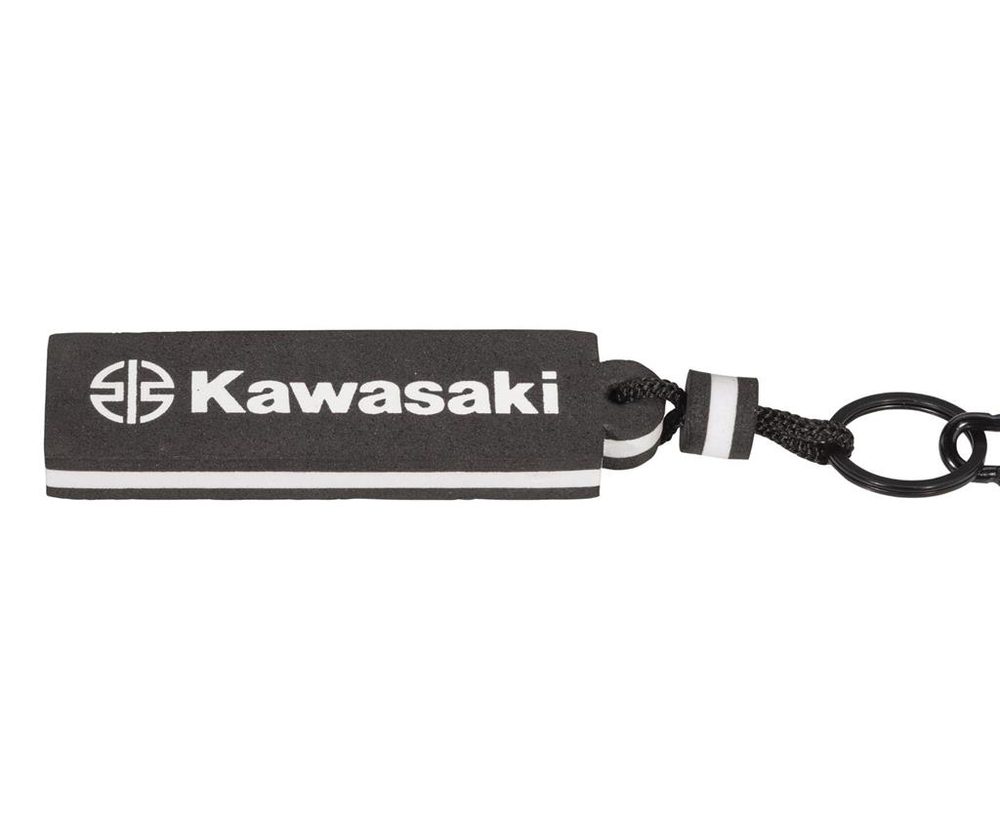 Kawasaki Plovoucí klíčenka s karabinou Kawasaki