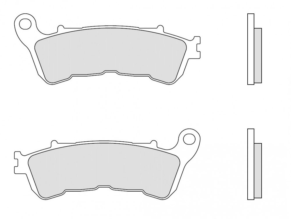 BREMBO Brzdové destičky BREMBO 07063 Brzdové destičky pro skútry CC