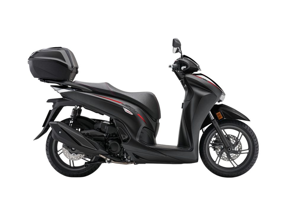 Honda SH350 Sporty - černá metalická 2024