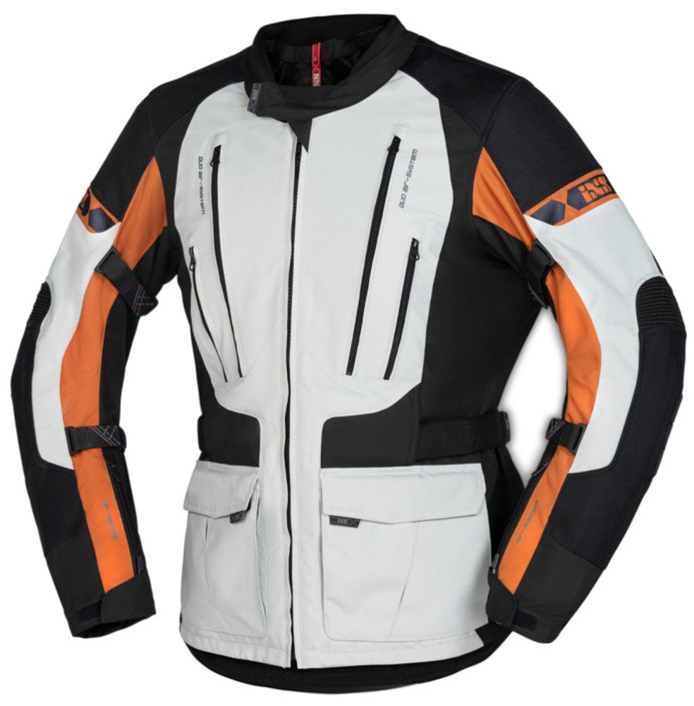 IXS Bunda iXS LENNIK-ST X55056 black-light grey-brown - Bunda iXS LENNIK-ST X55056 black-light grey-brown 5XL