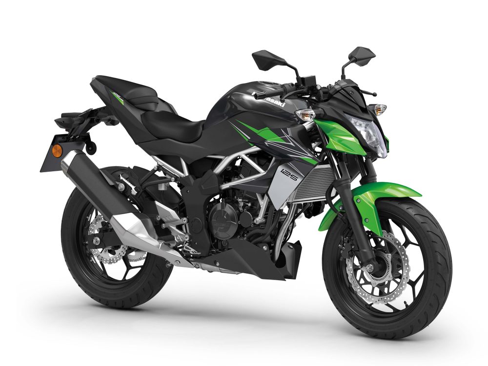 Kawasaki Z125 zelená 2024