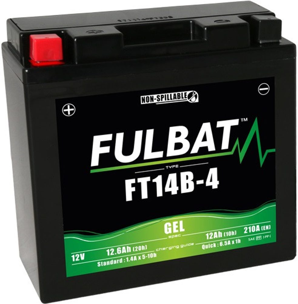 FULBAT Gelová baterie FULBAT FT14B-4 (YT14B-4)