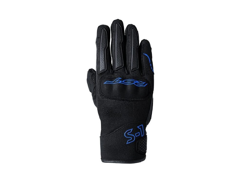 RST Pánské síťované rukavice RST 3182 S1 Mesh CE - černá, modrá - 12