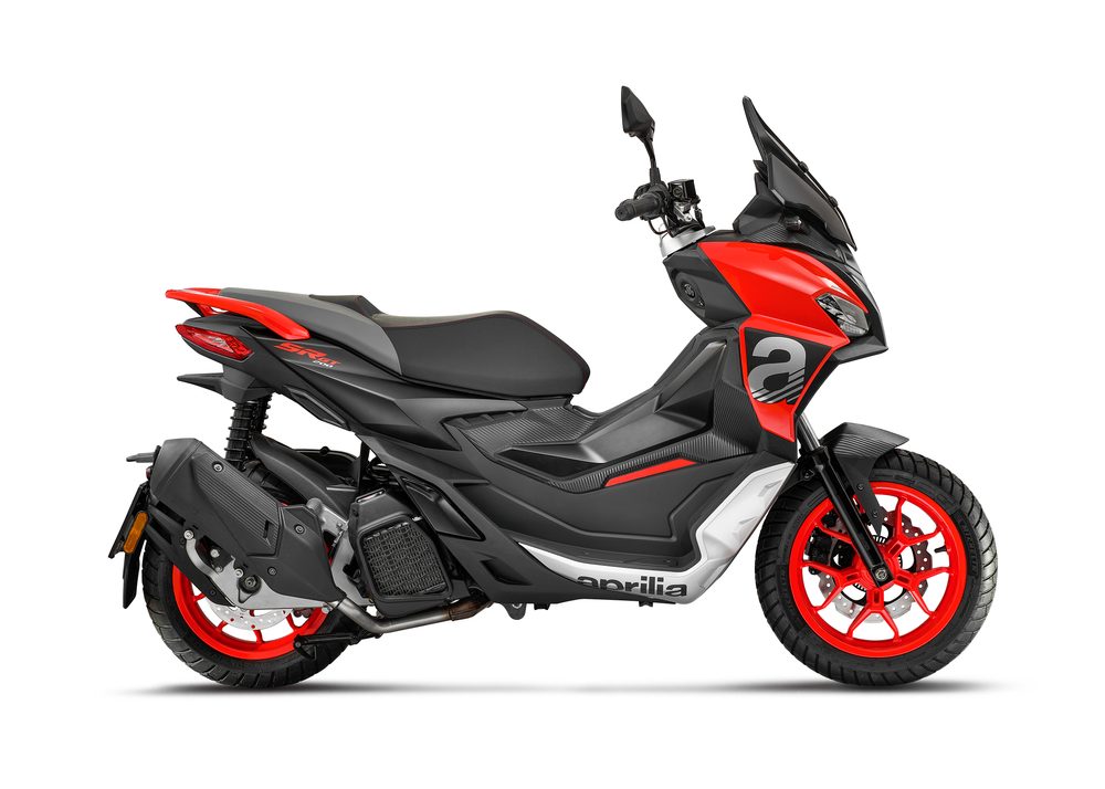 Aprilia SR GT 125 Sport ABS E5 Red 2024 - SR GT 125 Sport ABS E5 Red 2024 - na objednání