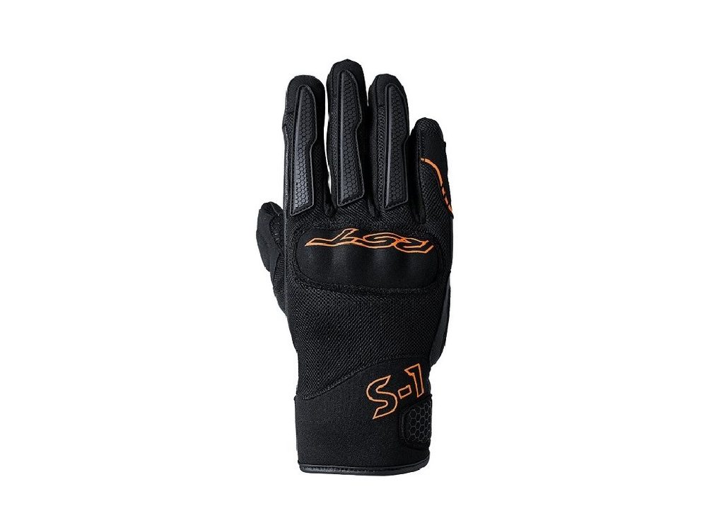 RST Pánské síťované rukavice RST 3182 S1 Mesh CE - černá, oranžová - 11