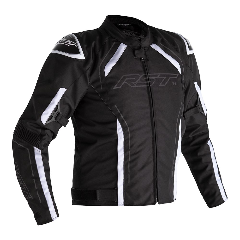 RST Pánská textilní bunda RST S-1 CE / JKT 2559 - bílá - 38