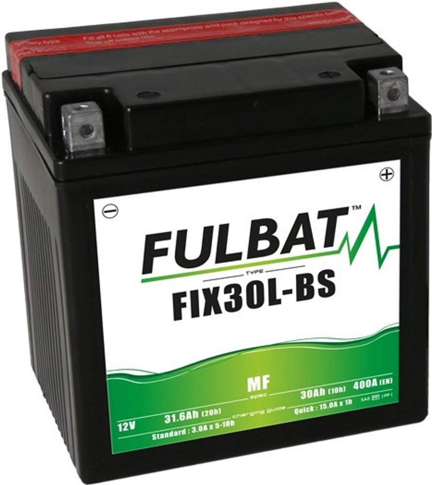 FULBAT Bezúdržbová motocyklová baterie FULBAT FIX30L-BS (YIX30L-BS)
