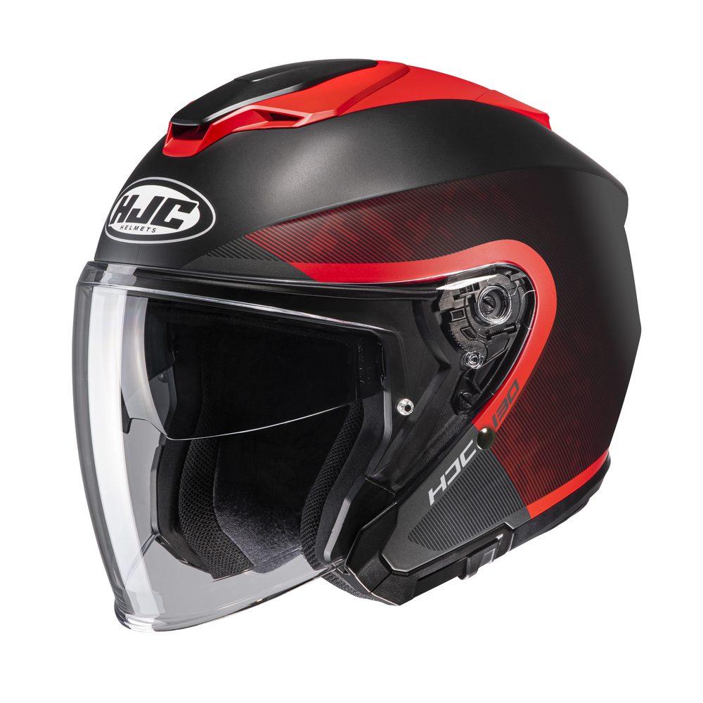 HJC Otevřená helma HJC I30 Dexta MC1SF - červená - XS