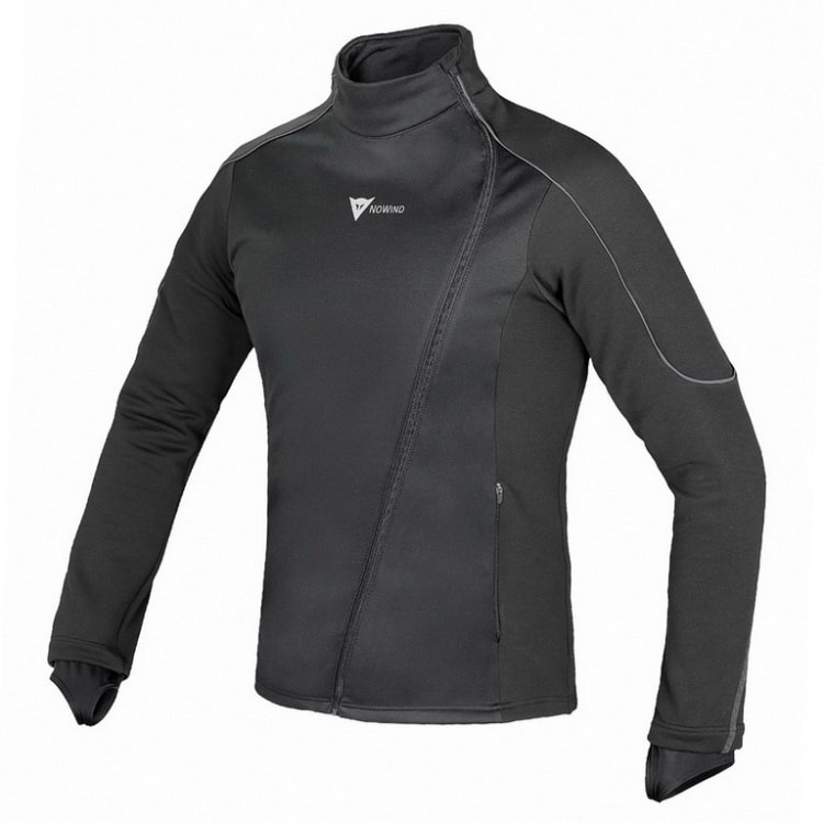 Dainese Termoaktivní triko Dainese D-MANTLE FLEECE WS černá/antracitová - XXL