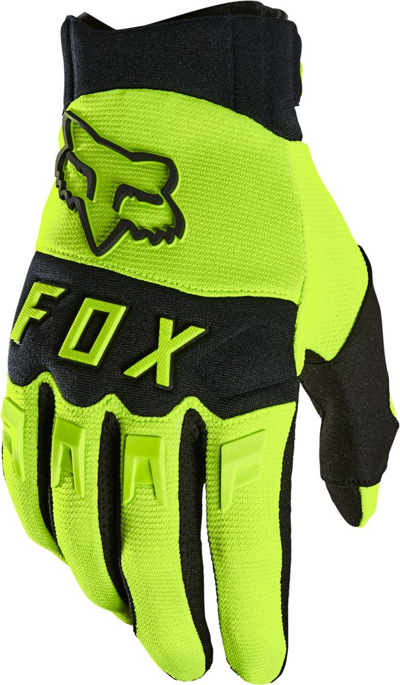 FOX Motokrosové rukavice FOX Dirtpaw MX22 - fluo žlutá