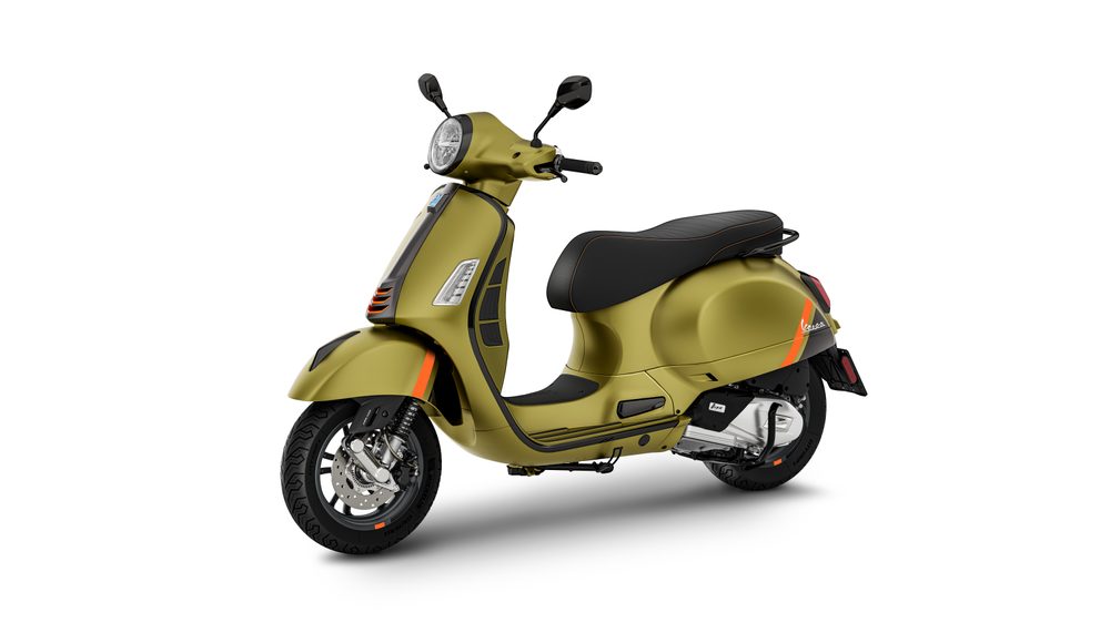 Vespa  GTS 125 SS RST E5 - zelená - Vespa GTS 125 SS RST E5 - zelená - na objednání