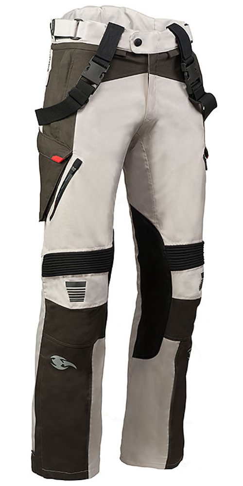 MBW Textilní kalhoty na motocykl MBW GT ADVENTURE PANTS - béžové - 60