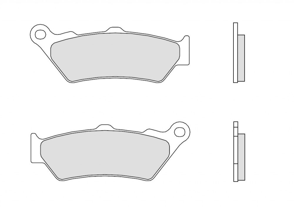 BREMBO Brzdové destičky BREMBO 07BB0390 GENUINE