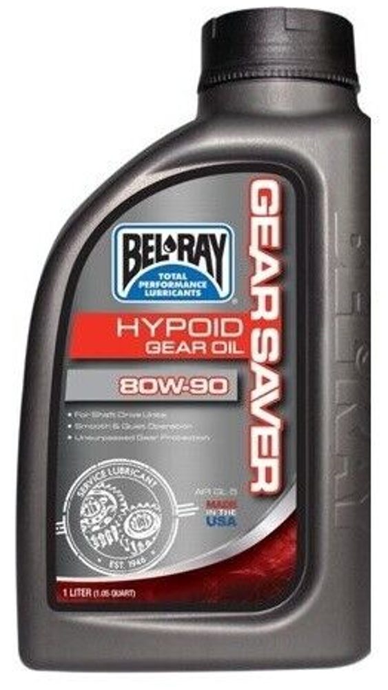 Bel-Ray Převodový olej Bel-Ray GEAR SAVER HYPOID GEAR OIL 80W-90 1 l