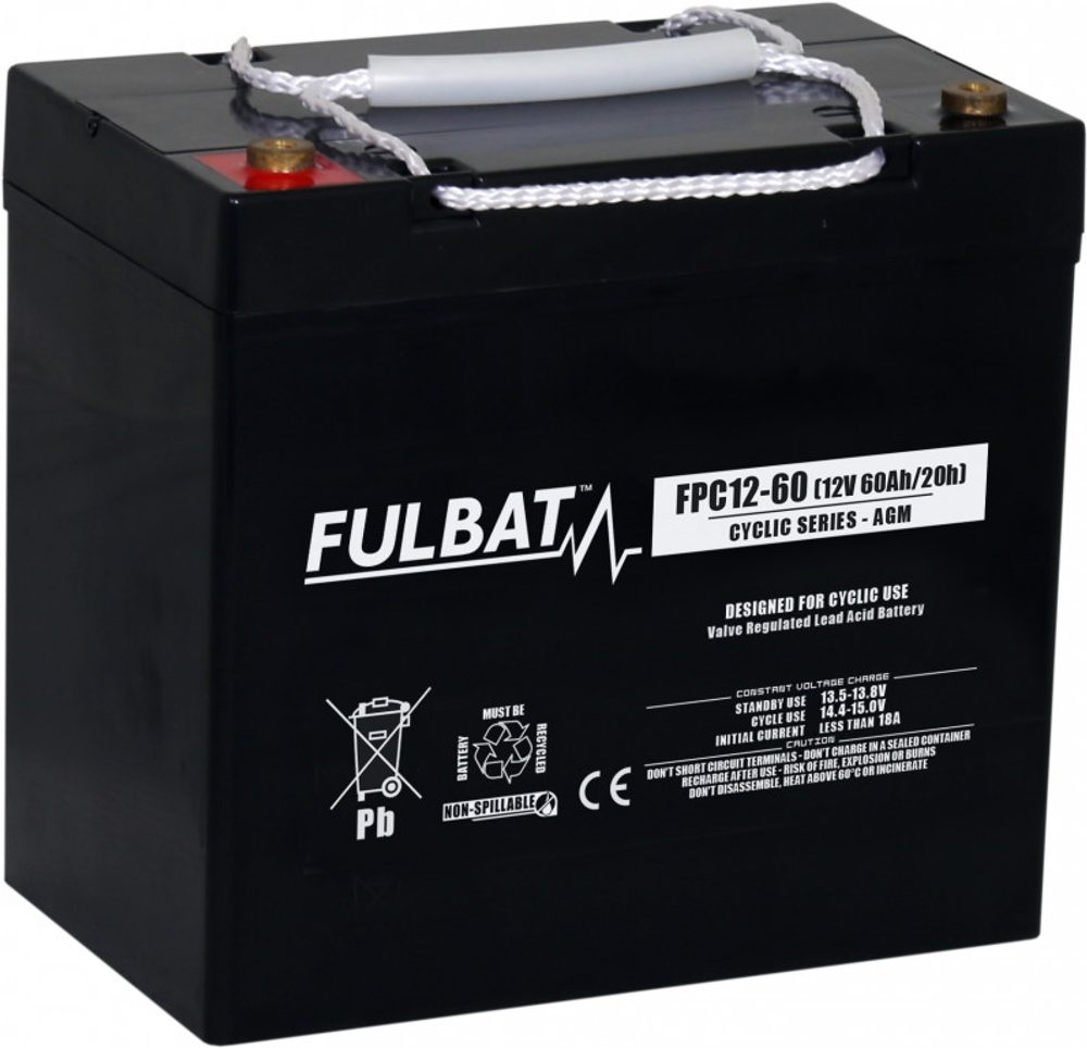 FULBAT Baterie AGM FULBAT FPC12-60 (T6)