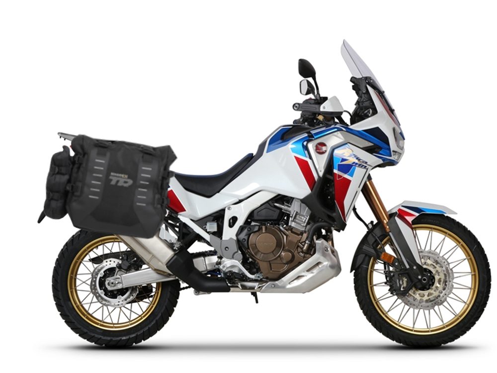 SHAD Kompletní sada bočních adventure brašen SHAD TERRA TR40, včetně montážní sady SHAD HONDA CRF 1100 Africa Twin