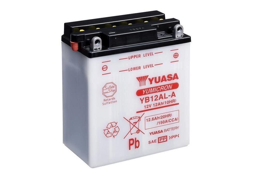 YUASA Yumicron akumulátor bez kyseliny YUASA YB12AL-A