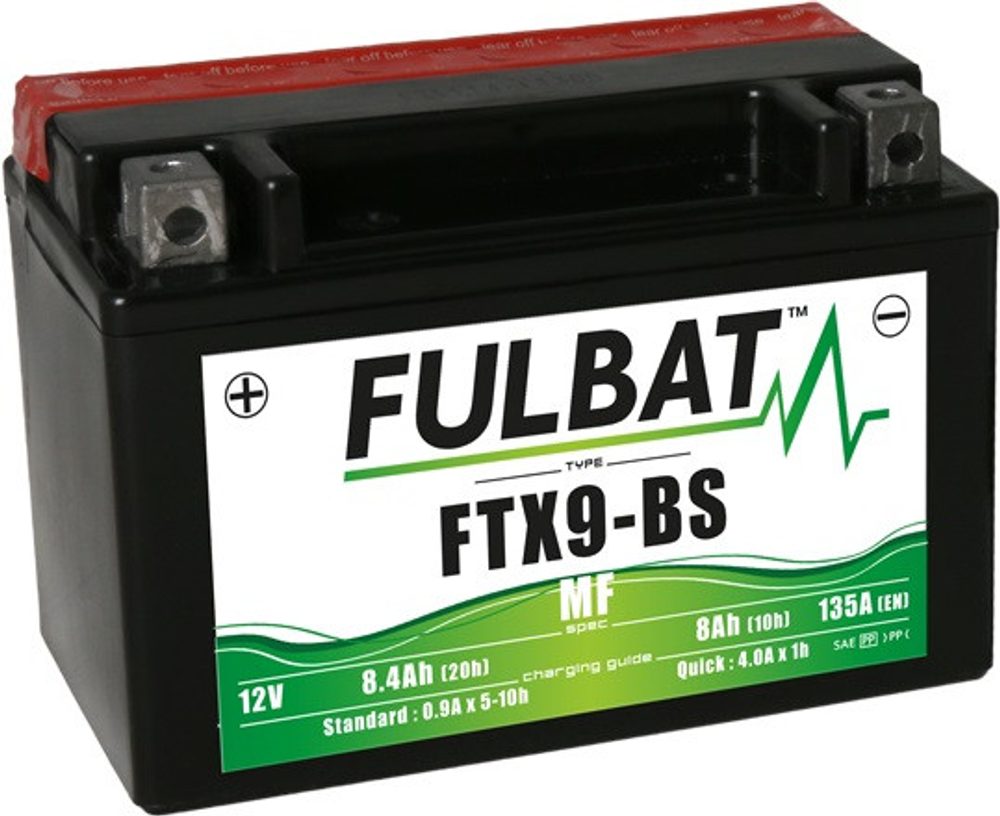 FULBAT Bezúdržbová motocyklová baterie FULBAT FTX9-BS (YTX9-BS)