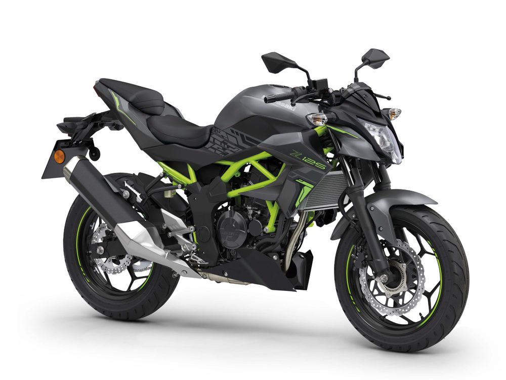 Kawasaki Z125 šedá 2024