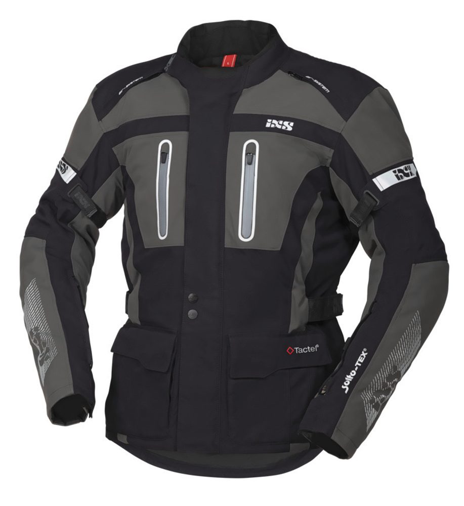 IXS Textilní bunda iXS PACORA-ST - zkrácená - tmavě šedá - 2XL