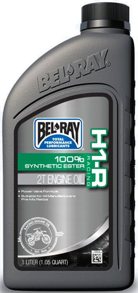 Bel-Ray Motorový olej Bel-Ray H1-R RACING 100% SYNTHETIC ESTER 2T 1 l
