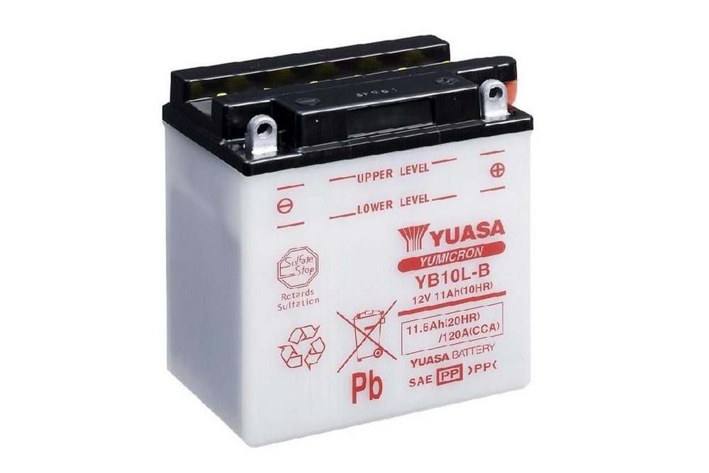 YUASA Yumicron akumulátor vč. kyseliny YUASA YB10L-B