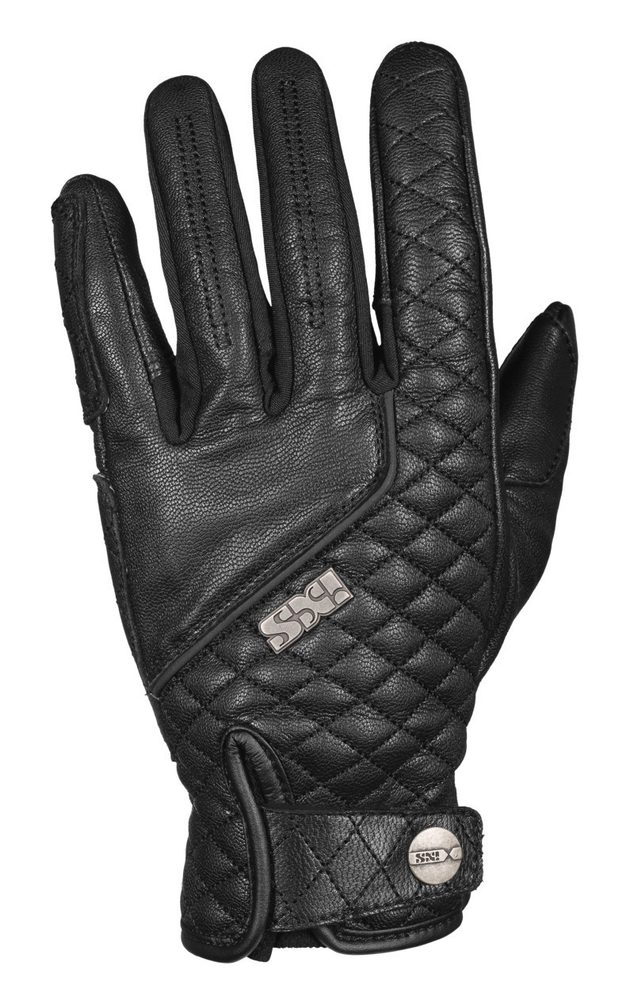 IXS Kožené designové rukavice iXS TAPIO 3.0 černé - XS