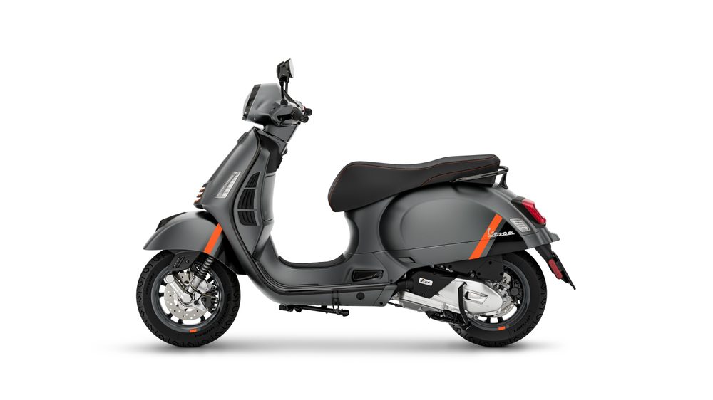 Vespa GTS 125 SS RST E5 2024 - šedá, oranžová